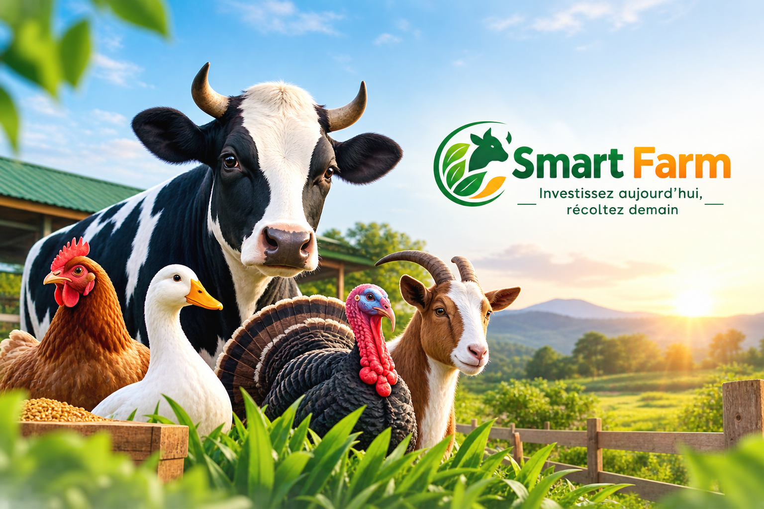 Smart Farm — Investissez aujourd'hui, récoltez demain